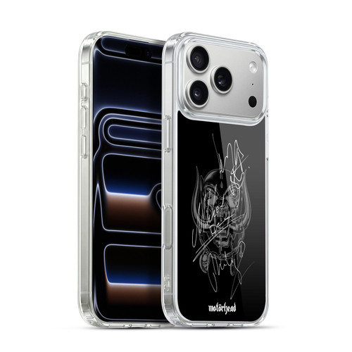 Motorhead Graphics Signatures Soft Gel Case for Apple iPhone 17 Pro Max