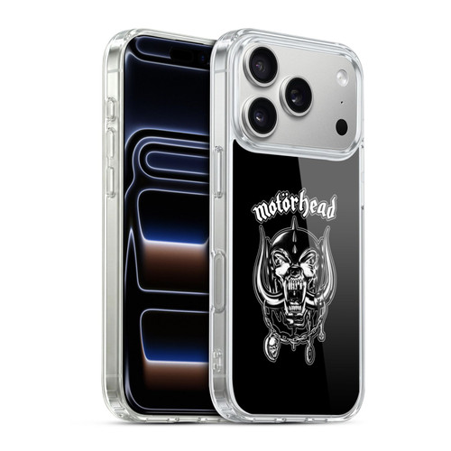 Motorhead Graphics Silver War Pig Soft Gel Case for Apple iPhone 17 Pro