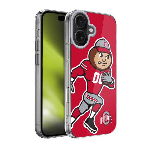 Ohio State University Football Graphics Mascot Oversized Soft Gel Case for Apple iPhone 17