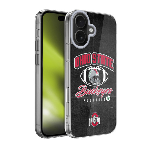 Ohio State University Football Graphics Vintage Soft Gel Case for Apple iPhone 17