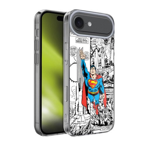 Superman DC Comics Comicbook Art Flight Soft Gel Case for Apple iPhone 17 Air