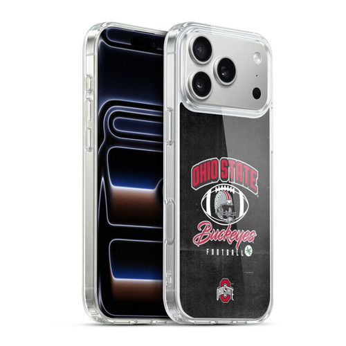Ohio State University Football Graphics Vintage Soft Gel Case for Apple iPhone 17 Pro Max