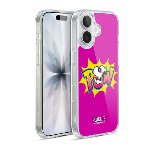 Peanuts The Many Faces Of Snoopy Superhero Soft Gel Case for Apple iPhone 17