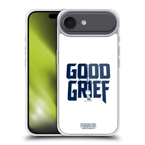 Peanuts Rock Tees Charlie Brown Good Grief Soft Gel Case for Apple iPhone 17 Air