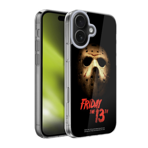 Friday the 13th 2009 Graphics Jason Voorhees Poster Soft Gel Case for Apple iPhone 17