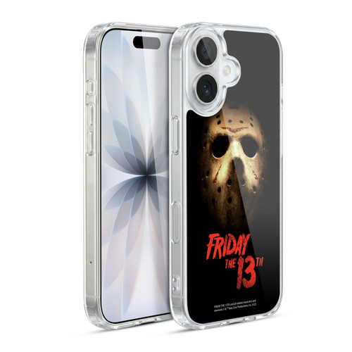Friday the 13th 2009 Graphics Jason Voorhees Poster Soft Gel Case for Apple iPhone 17