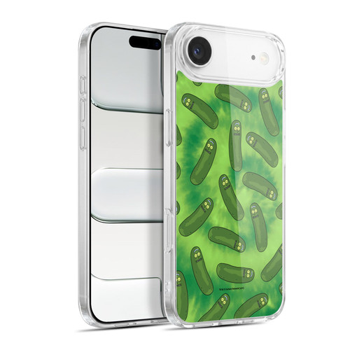 Rick And Morty Season 3 Graphics Pickle Rick Pattern Soft Gel Case for Apple iPhone 17 Air