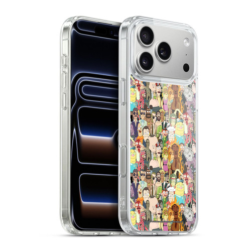 Rick And Morty Season 3 Graphics Interdimensional Space Cable Soft Gel Case for Apple iPhone 17 Pro Max