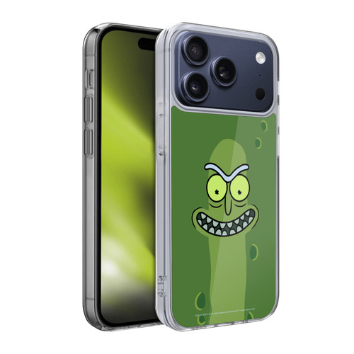 Rick And Morty Season 3 Graphics Pickle Rick Soft Gel Case for Apple iPhone 17 Pro