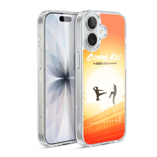Cobra Kai Graphics Karate Kid Saga Soft Gel Case for Apple iPhone 17
