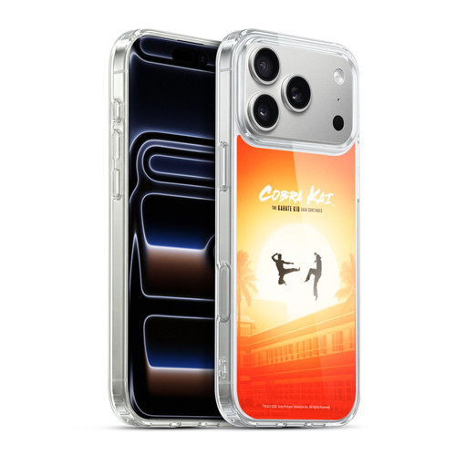 Cobra Kai Graphics Karate Kid Saga Soft Gel Case for Apple iPhone 17 Pro Max