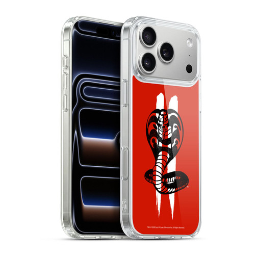 Cobra Kai Graphics Season 2 Logo Soft Gel Case for Apple iPhone 17 Pro Max