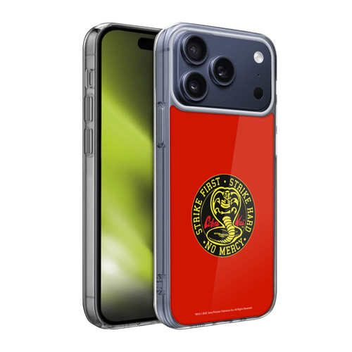 Cobra Kai Graphics Strike Logo Soft Gel Case for Apple iPhone 17 Pro Max
