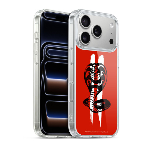 Cobra Kai Graphics Season 2 Logo Soft Gel Case for Apple iPhone 17 Pro