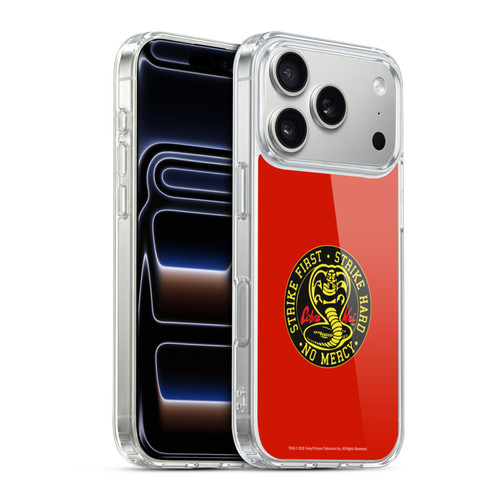 Cobra Kai Graphics Strike Logo Soft Gel Case for Apple iPhone 17 Pro