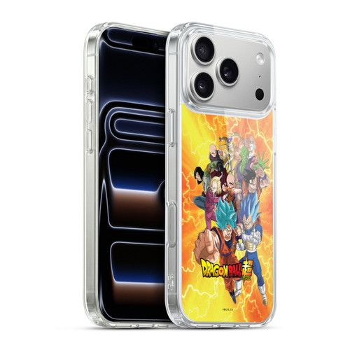 Dragon Ball Super Universe Survival Arc Universe 7 Group Soft Gel Case for Apple iPhone 17 Pro Max