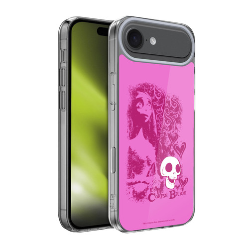 Corpse Bride Key Art Pink Distressed Look Soft Gel Case for Apple iPhone 17 Air
