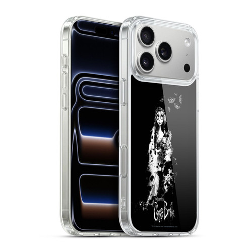 Corpse Bride Key Art Emily Splatters Soft Gel Case for Apple iPhone 17 Pro Max