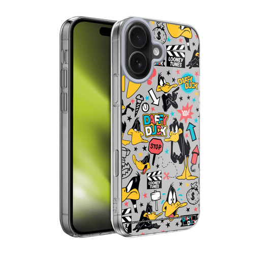 Looney Tunes Graphics and Characters Daffy Duck Soft Gel Case for Apple iPhone 17