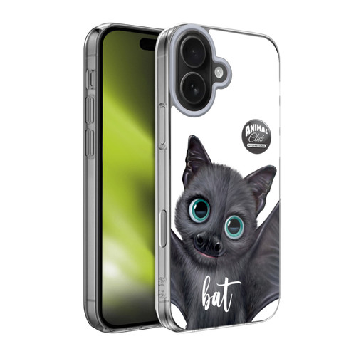 Animal Club International Faces Bat Soft Gel Case for Apple iPhone 17
