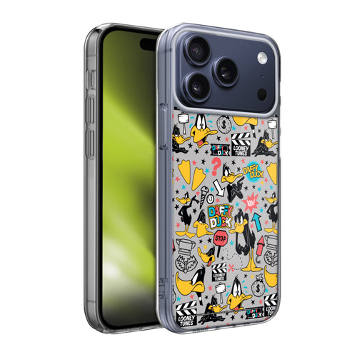 Looney Tunes Graphics and Characters Daffy Duck Soft Gel Case for Apple iPhone 17 Pro Max
