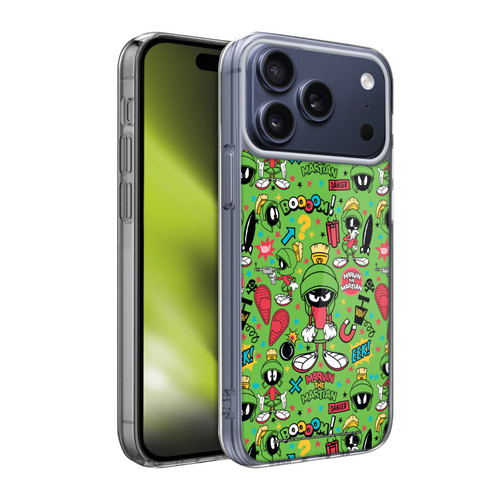 Looney Tunes Graphics and Characters Marvin The Martian Soft Gel Case for Apple iPhone 17 Pro Max