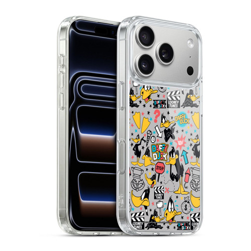 Looney Tunes Graphics and Characters Daffy Duck Soft Gel Case for Apple iPhone 17 Pro
