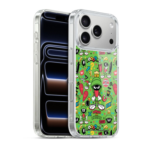 Looney Tunes Graphics and Characters Marvin The Martian Soft Gel Case for Apple iPhone 17 Pro