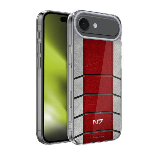 EA Bioware Mass Effect Graphics N7 Logo Armor Soft Gel Case for Apple iPhone 17 Air