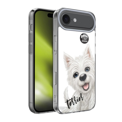 Animal Club International Faces Terrier Soft Gel Case for Apple iPhone 17 Air