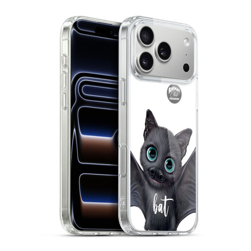 Animal Club International Faces Bat Soft Gel Case for Apple iPhone 17 Pro Max