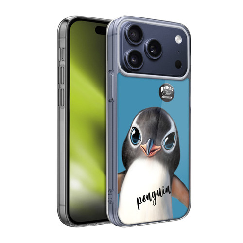 Animal Club International Faces Penguin Soft Gel Case for Apple iPhone 17 Pro Max Animal Club International Faces Penguin Soft Gel Case for Apple iPhone 17 Pro Max