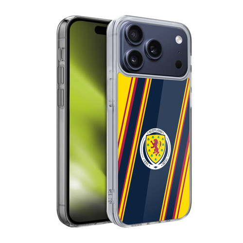 Scotland National Football Team Logo 2 Stripes Soft Gel Case for Apple iPhone 17 Pro
