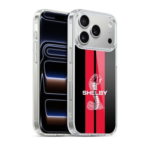 Shelby Car Graphics Red Soft Gel Case for Apple iPhone 17 Pro