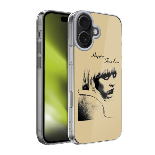 Billie Eilish Happier Than Ever Album Image Soft Gel Case for Apple iPhone 17