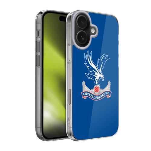 Crystal Palace FC Crest Plain Soft Gel Case for Apple iPhone 17