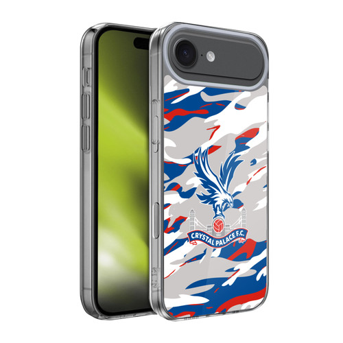 Crystal Palace FC Crest Camouflage Soft Gel Case for Apple iPhone 17 Air