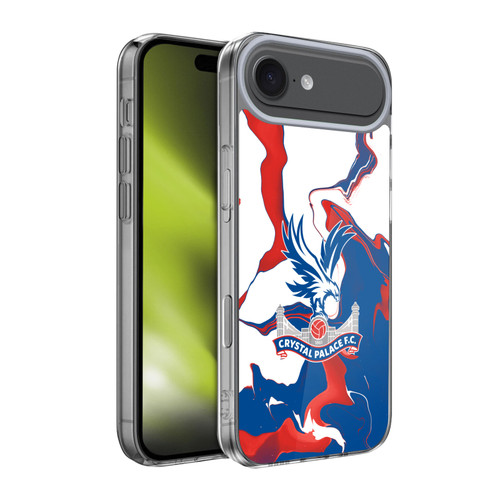 Crystal Palace FC Crest Marble Soft Gel Case for Apple iPhone 17 Air