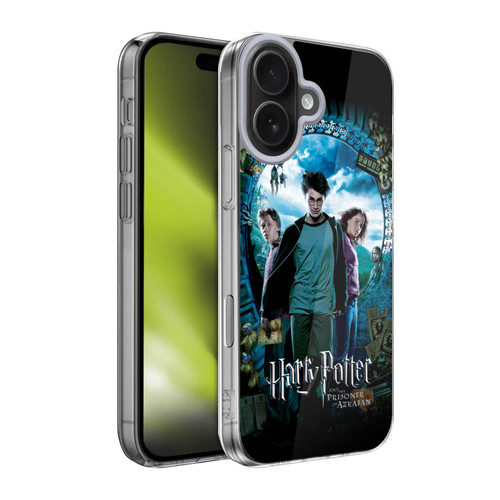 Harry Potter Prisoner Of Azkaban IV Ron, Harry & Hermione Poster Soft Gel Case for Apple iPhone 17 Harry Potter Prisoner Of Azkaban IV Ron, Harry & Hermione Poster Soft Gel Case for Apple iPhone 17