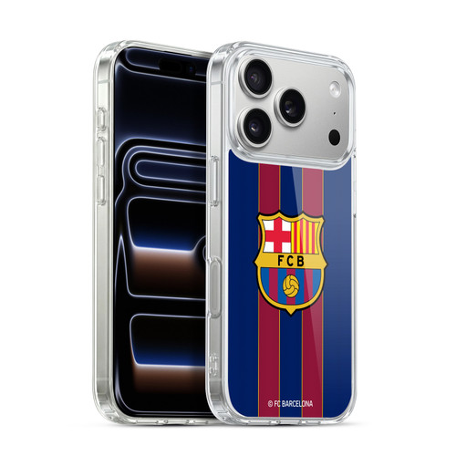 FC Barcelona 2020/21 Crest Kit Home Soft Gel Case for Apple iPhone 17 Pro