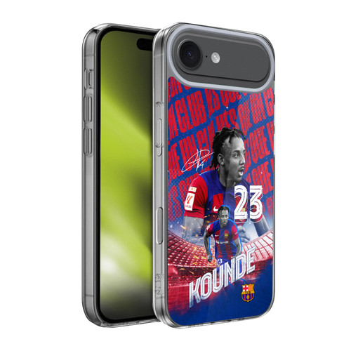 FC Barcelona 2023/24 First Team Jules Koundé Soft Gel Case for Apple iPhone 17 Air