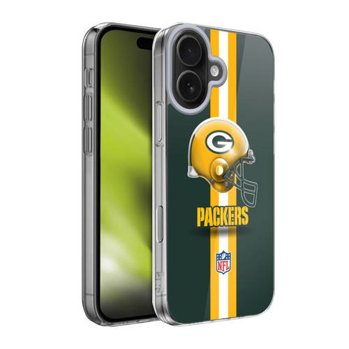 NFL Green Bay Packers Logo Helmet Soft Gel Case for Apple iPhone 17