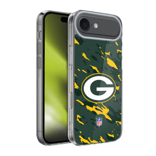 NFL Green Bay Packers Logo Camou Soft Gel Case for Apple iPhone 17 Air