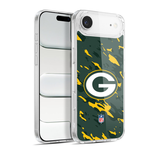 NFL Green Bay Packers Logo Camou Soft Gel Case for Apple iPhone 17 Air