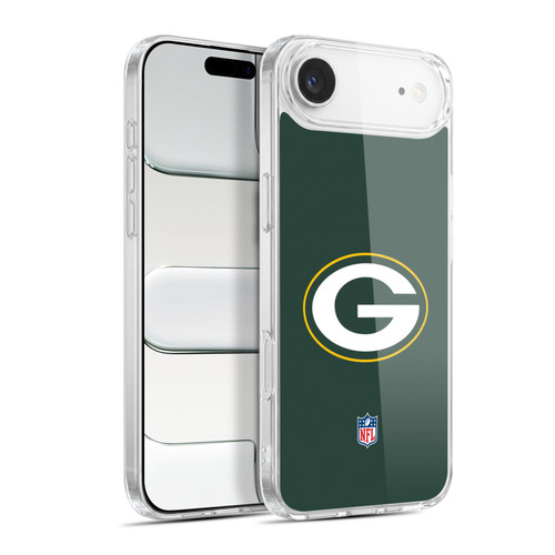 NFL Green Bay Packers Logo Plain Soft Gel Case for Apple iPhone 17 Air