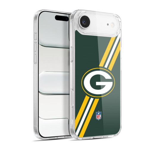 NFL Green Bay Packers Logo Stripes Soft Gel Case for Apple iPhone 17 Air