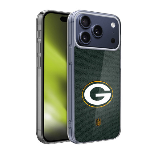 NFL Green Bay Packers Logo Football Soft Gel Case for Apple iPhone 17 Pro Max