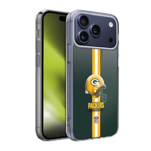 NFL Green Bay Packers Logo Helmet Soft Gel Case for Apple iPhone 17 Pro Max