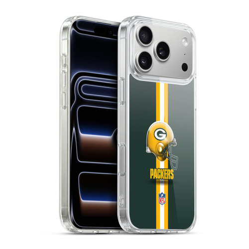NFL Green Bay Packers Logo Helmet Soft Gel Case for Apple iPhone 17 Pro Max