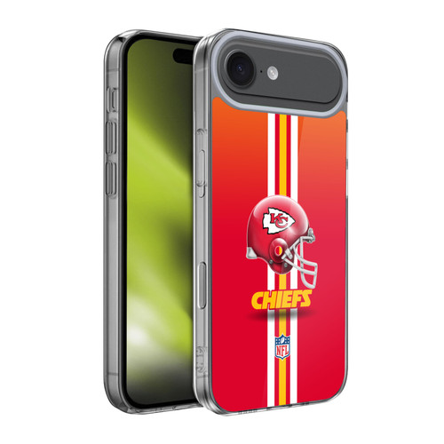 NFL Kansas City Chiefs Logo Helmet Soft Gel Case for Apple iPhone 17 Air